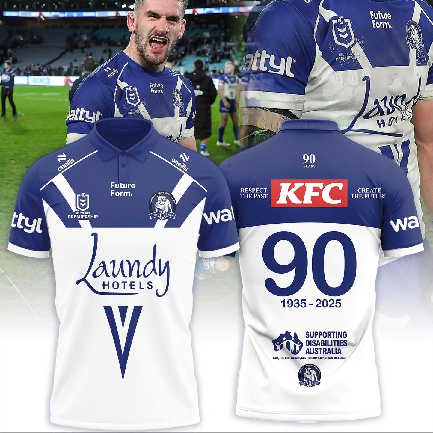 Canterbury-Bankstown Bulldogs 2025 New Polo