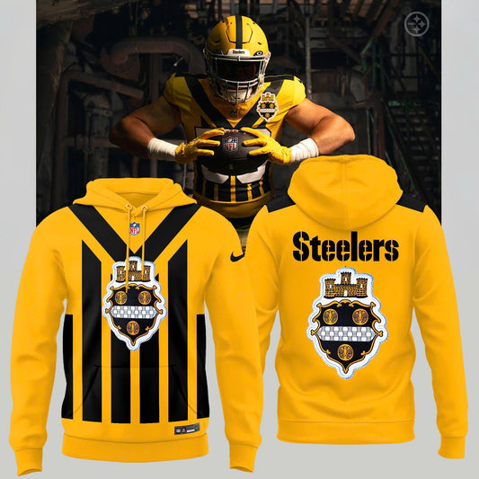 Pittsburgh Steelers unveil 1933 Throwback Uniforms Hoodie