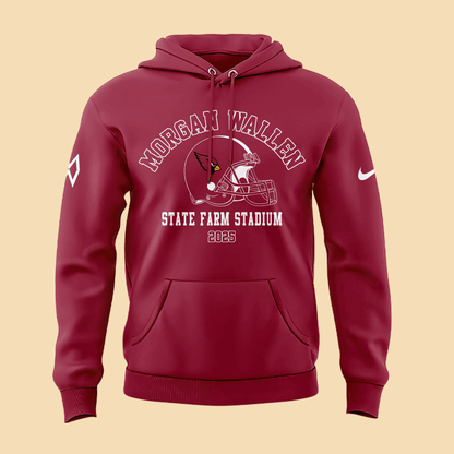 Special New Morgan Wallen x Arizona Cardinals Black Hoodie