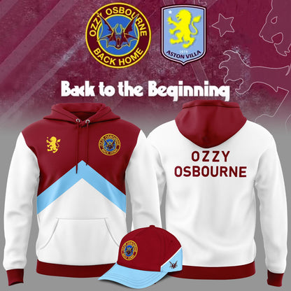 Limited Edition Aston Villa x Ozzy Osbourne Back Home Hoodie