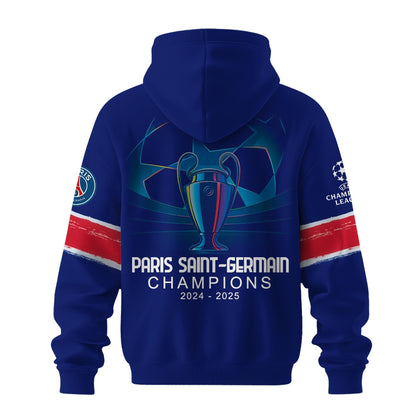 Paris Saint-Germain F.C Champions League Winner 2025 Hoodie