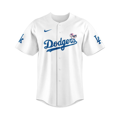 Exclusive Dodgers x HELLO KITTY AND FRIENDS Night Jersey