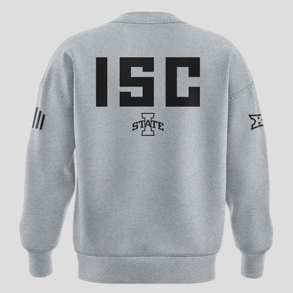 Special New 2025 ISC Logo Sweat In Grey SweatShirt