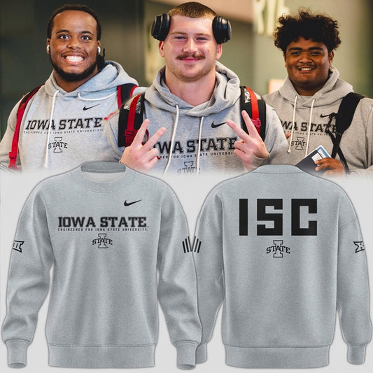 Special New 2025 ISC Logo Sweat In Grey SweatShirt