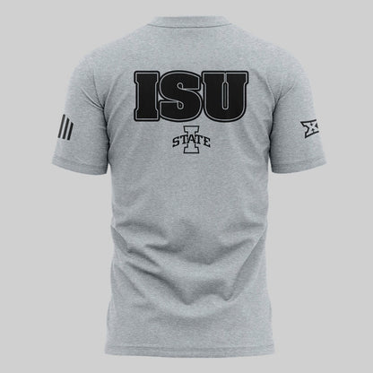 Special New 2025 ISU Logo Tshirt In Grey