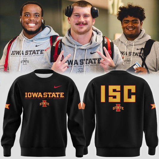 Special New 2025 ISC Logo Sweat In Black SweatShirt