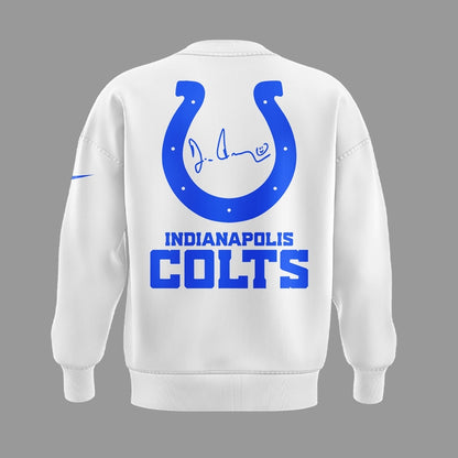 Limited Edition Indianapolis Colts “For the Boss” White Sweat