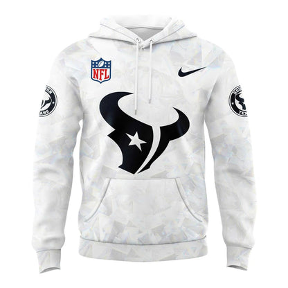 Houston Texans 2025-2026 Icy white Hoodie