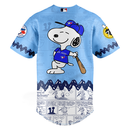 Blue Jays x Peanuts Day Baseball Jersey