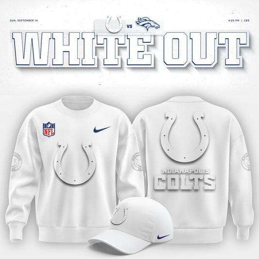 Indianapolis Colts "White Out" Sweatshirt V2 18 Reviews