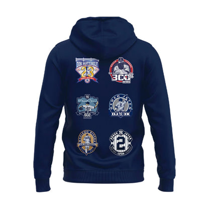 Special New October Baseball Old Patch Post Season 2025 Navy Hoodie
