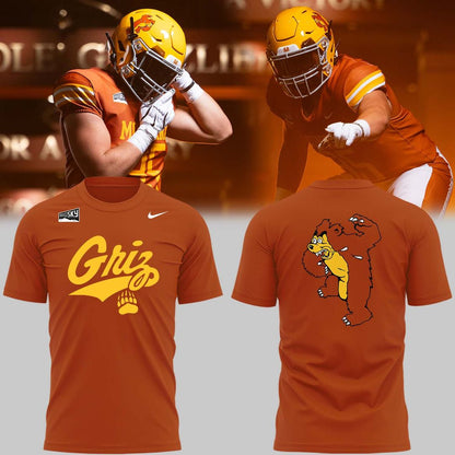 1995 Montana Grizzlies Throwbacks Uniform T-Shirt