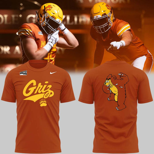 1995 Montana Grizzlies Throwbacks Uniform T-Shirt