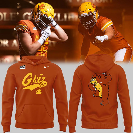 1995 Montana Grizzlies Throwbacks Uniform Hoodie
