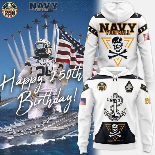 Men’s Under Armour Navy Midshipmen 2024 Rivalry Shield Hoodie
