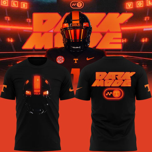 Limited Edition Tennessee Football t-shirt dark mode for fans!