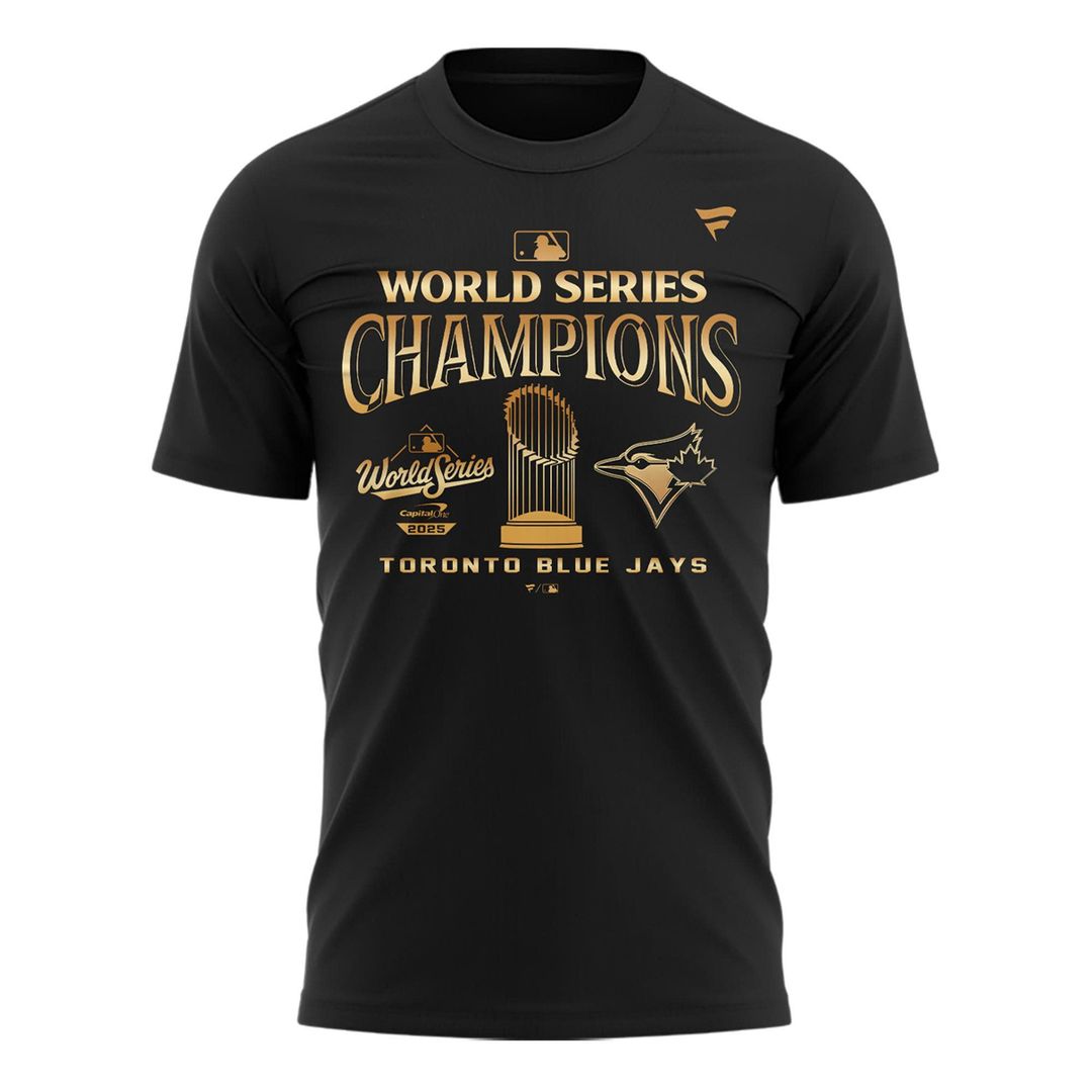 Limited Edition Toronto Blue Jays World Series Champions 2025 Combo T-shirt