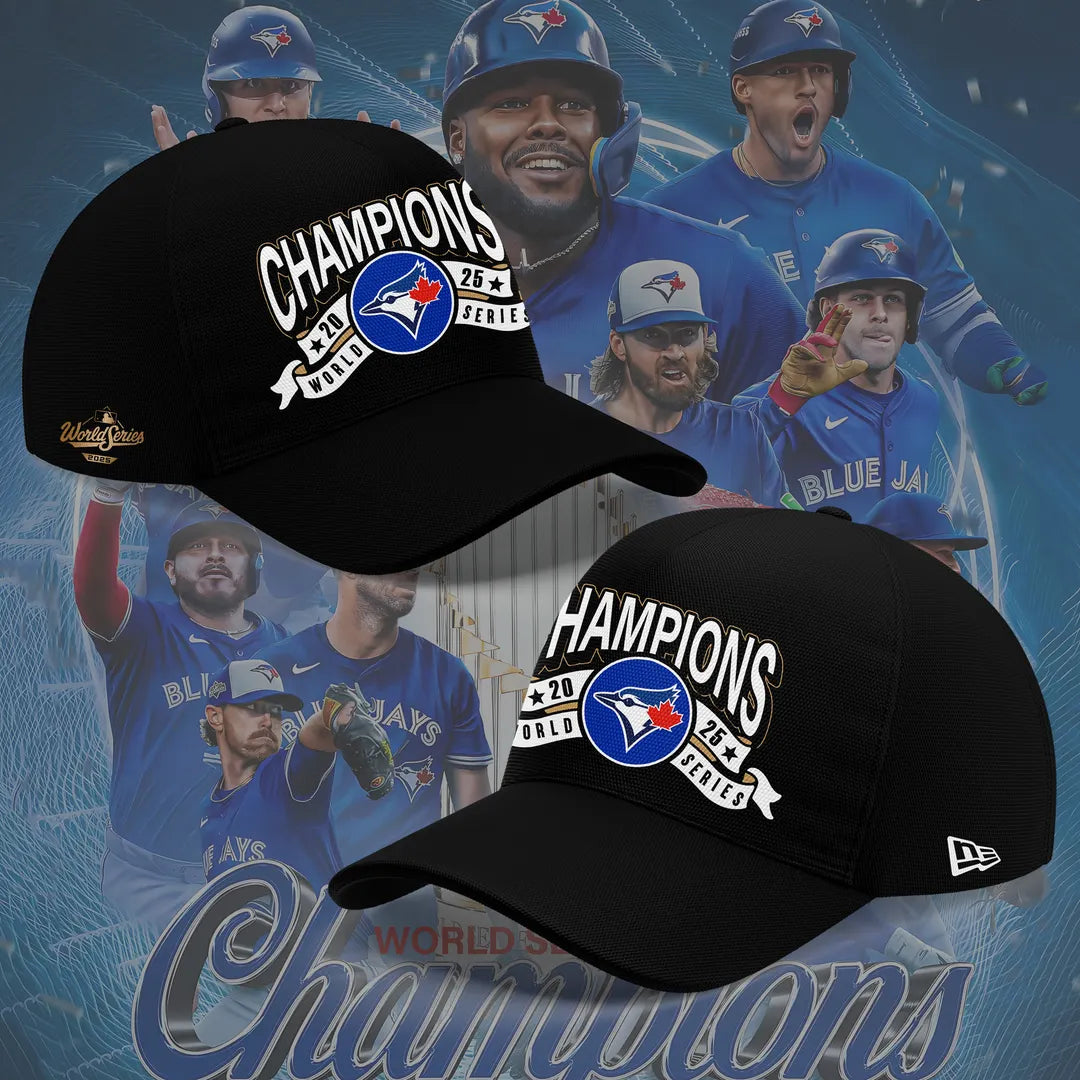 Limited Edition Toronto Blue Jays World Series Champions 2025 Combo T-shirt