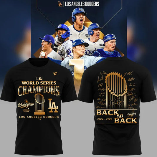 LA Dodgers World Series 2025 Champions Limited Edition Combo T-Shirt