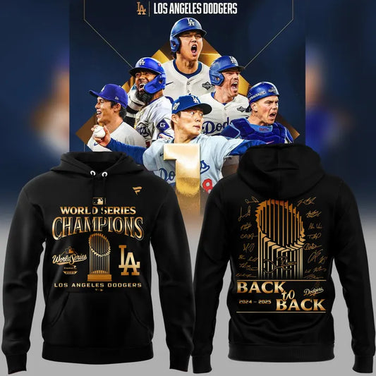 LA Dodgers – 2025 World Series Champions Limited Edition Combo Hoodie