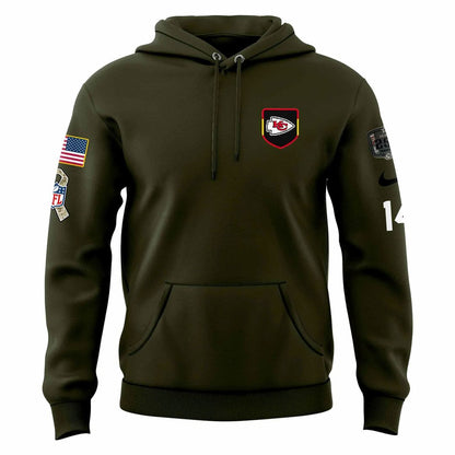 Kansas City Chiefs 2025 NFL Salute to Service Limited Edition Hoodie
