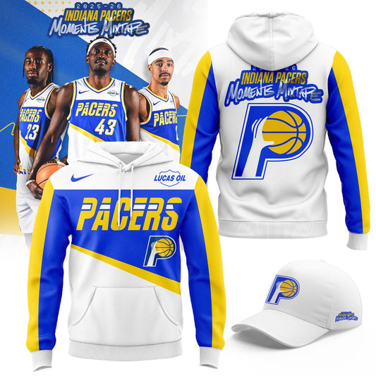 Indiana Pacers 25-26' CITY EDITION Oversized Crewneck Hoodie