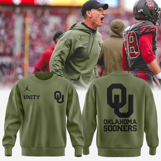 2025 Coach Brent Venables Oklahoma Sooners football Combo Sweatshirt