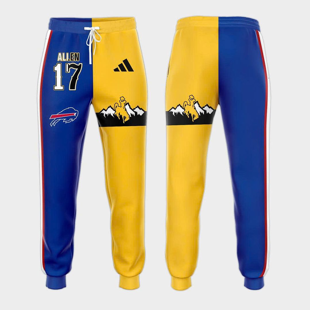 Josh Allen Jersey #17 Wyoming Cowboys Split Vapor Limited Football