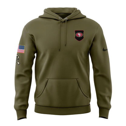 San Francisco 49ers Salute To Service Hoodie