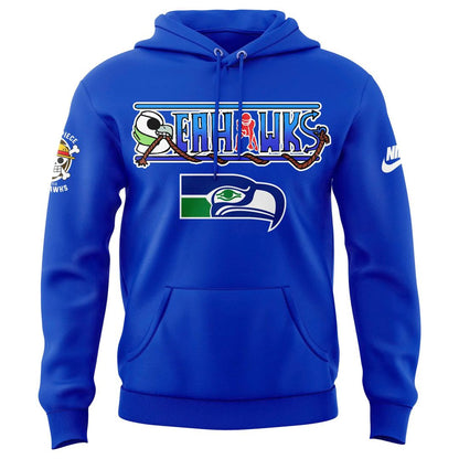 Seattle Seahawks x One Piece 2025 Hoodie