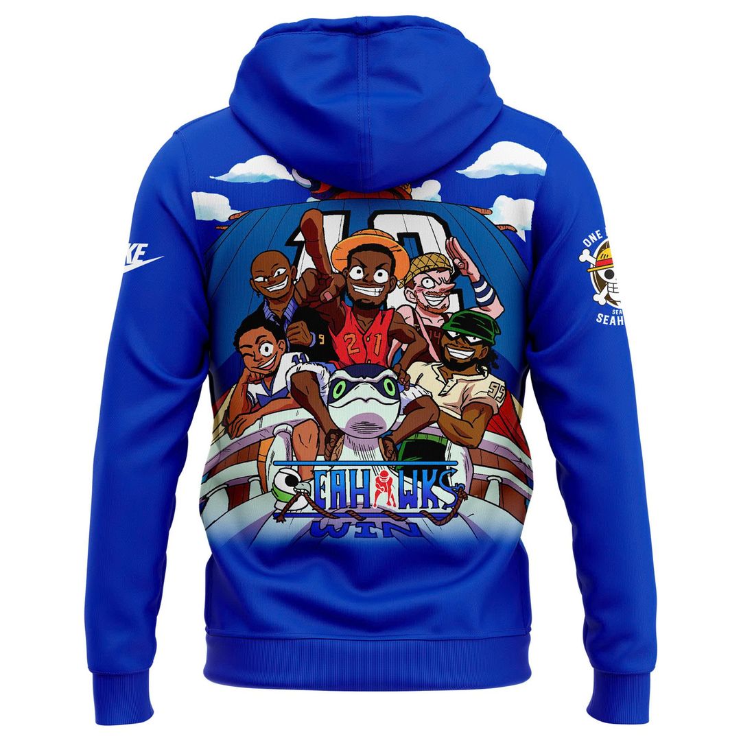Seattle Seahawks x One Piece 2025 Hoodie