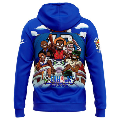 Seattle Seahawks x One Piece 2025 Hoodie