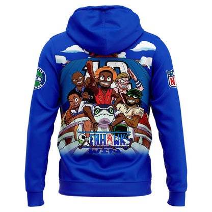 Seattle Seahawks x One Piece 2025 Hoodie