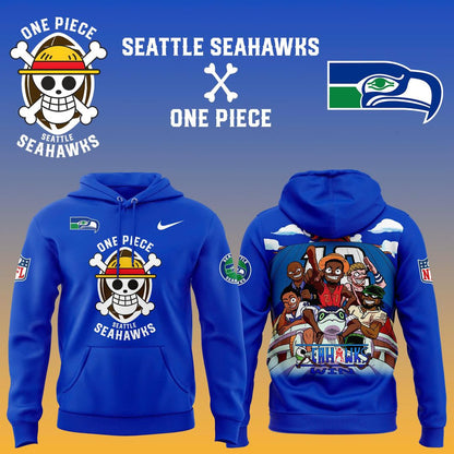 Seattle Seahawks x One Piece 2025 Hoodie