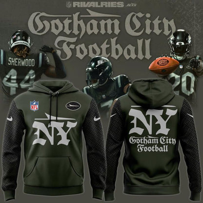 New York Jets Nike Game Rivalry Pullover Hoodie