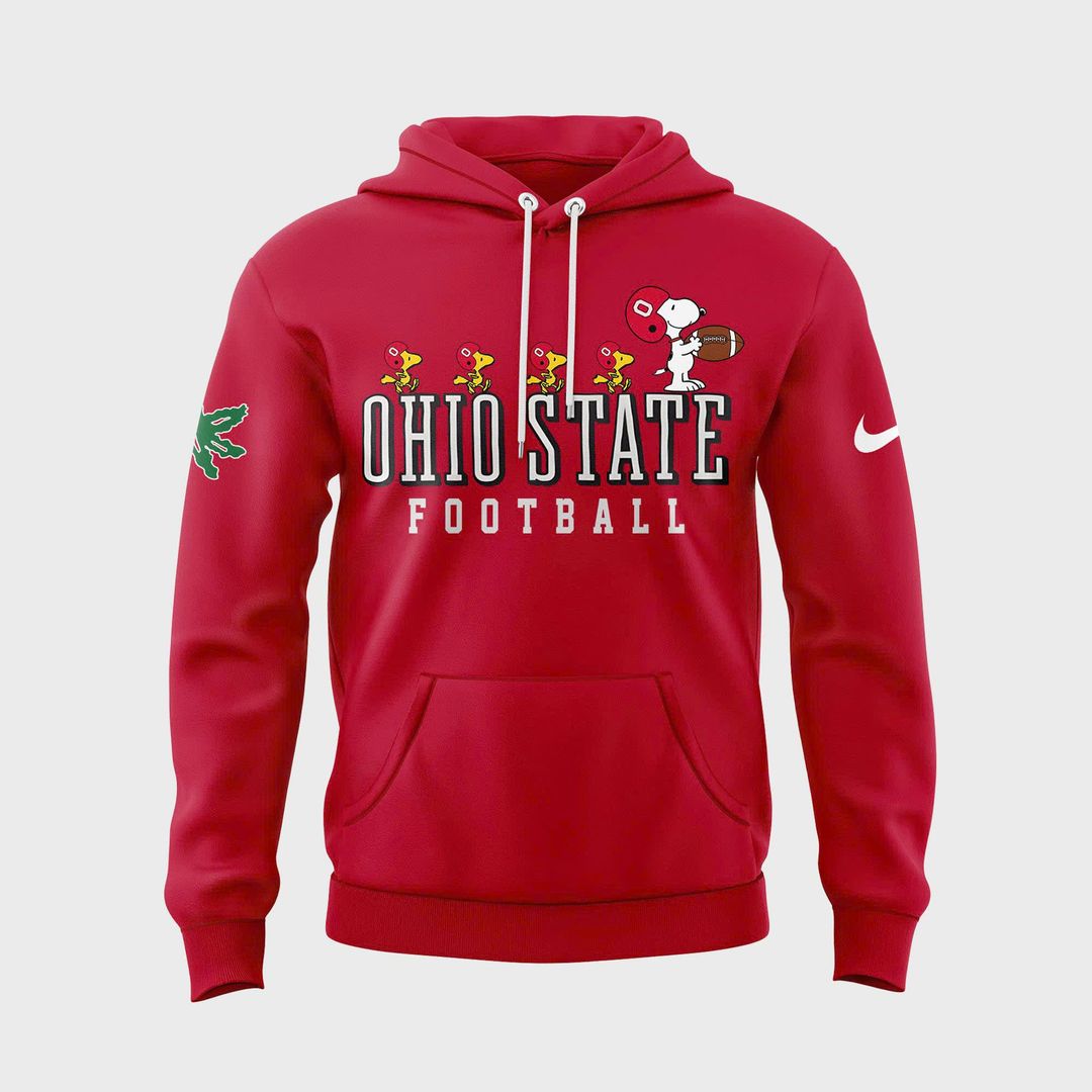 Ohio State Football x Peanuts Night 2025 Hoodie