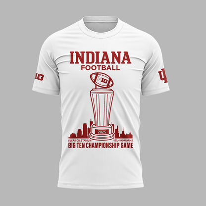India Football 2025 Big Ten Champs Tshirt