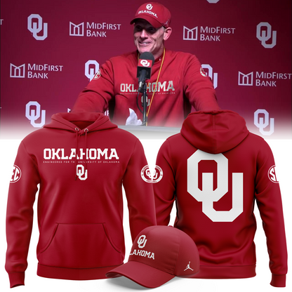 Coach Brent Venables Oklahoma Sooners New 2025-2026 Hoodie