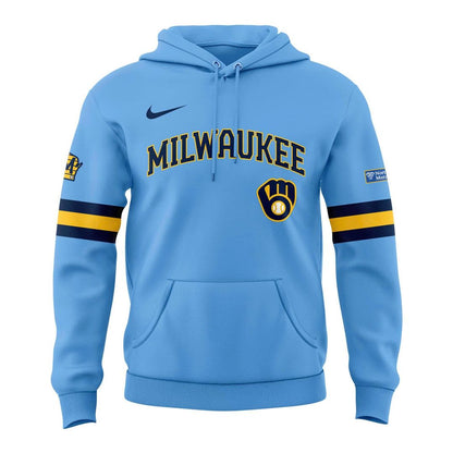 Milwaukee Brewers 2026 Powder Blue Hoodie