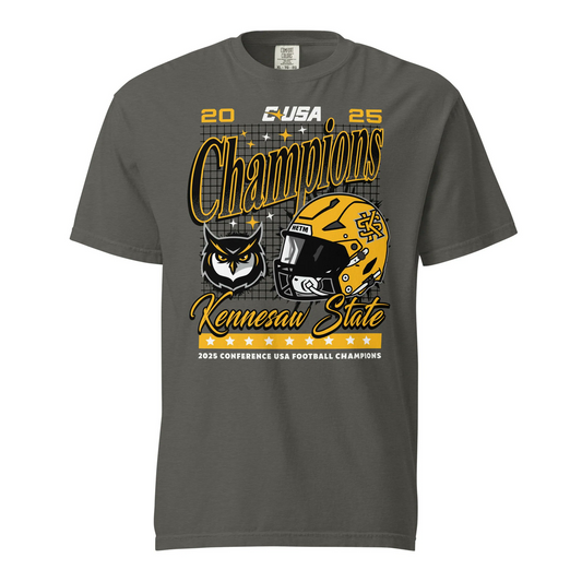 2025 limited edition t-shirt Kennesaw State Football Champions