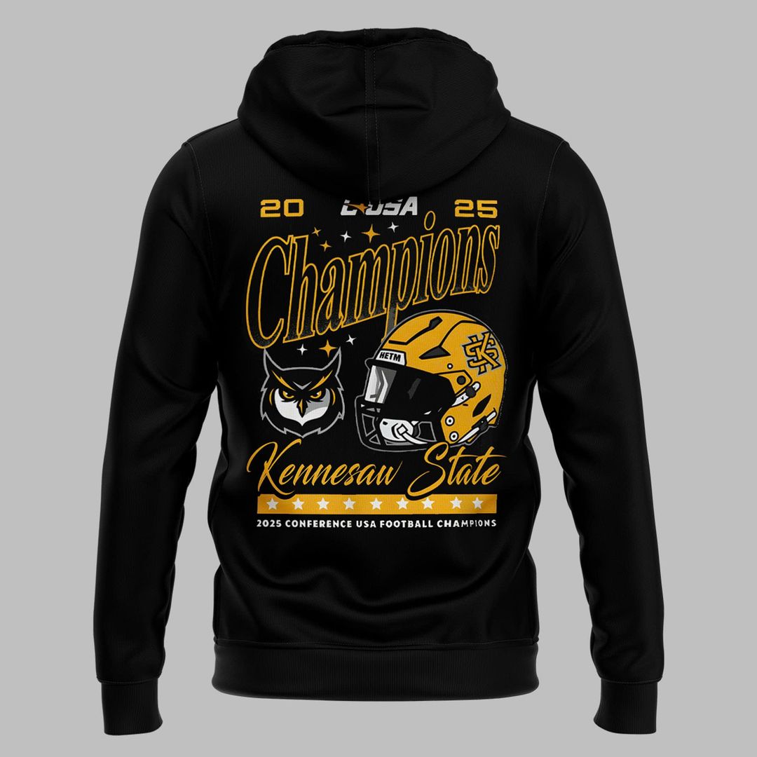 2025 limited edition Hoodie Kennesaw State Football Champions