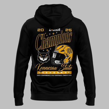 2025 limited edition Hoodie Kennesaw State Football Champions