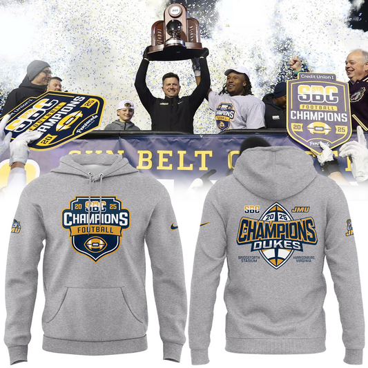 2025 limited edition Hoodie JMU Football Champions for fans