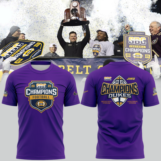 2025 limited edition t-shirt JMU Football Champions for fans