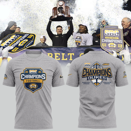 2025 limited edition t-shirt JMU Football Champions for fans