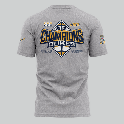 2025 limited edition t-shirt JMU Football Champions for fans