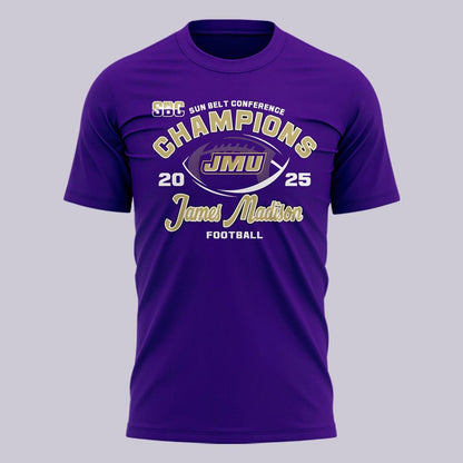 2025 limited edition t-shirt JMU Football Champions for fans