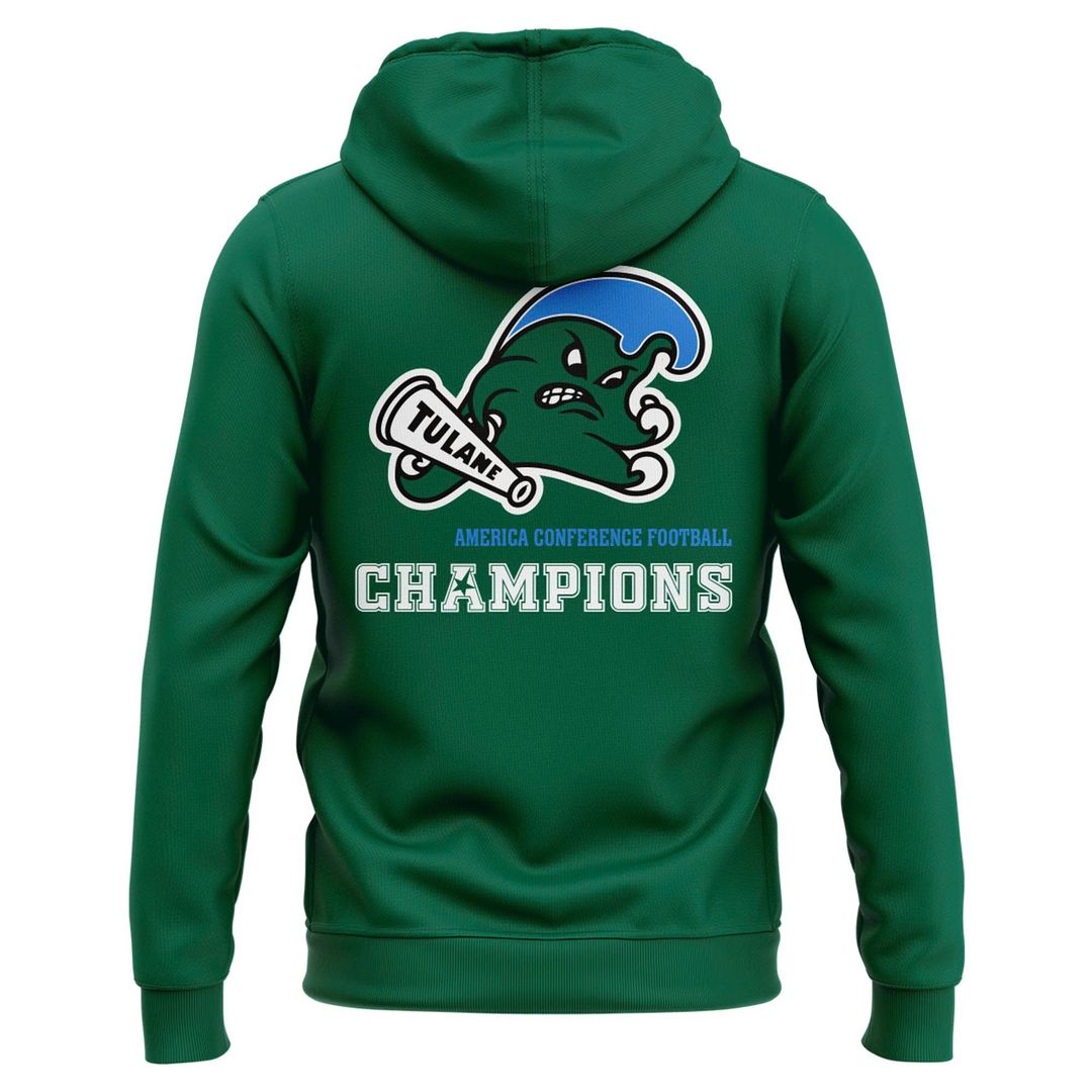2025 limited edition Hoodie Tulane Football Champions