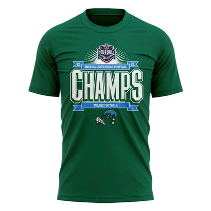 2025 limited edition t-shirt Tulane Football Champions