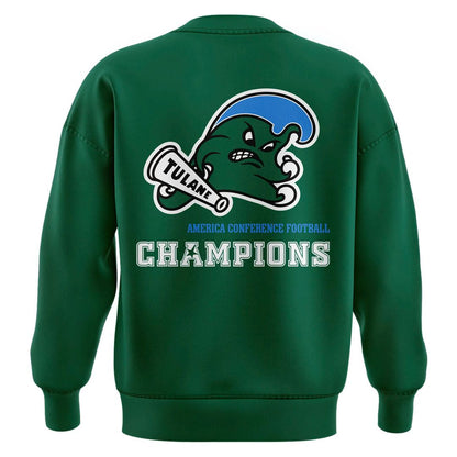 2025 limited edition sweatshirt Tulane Football Champions